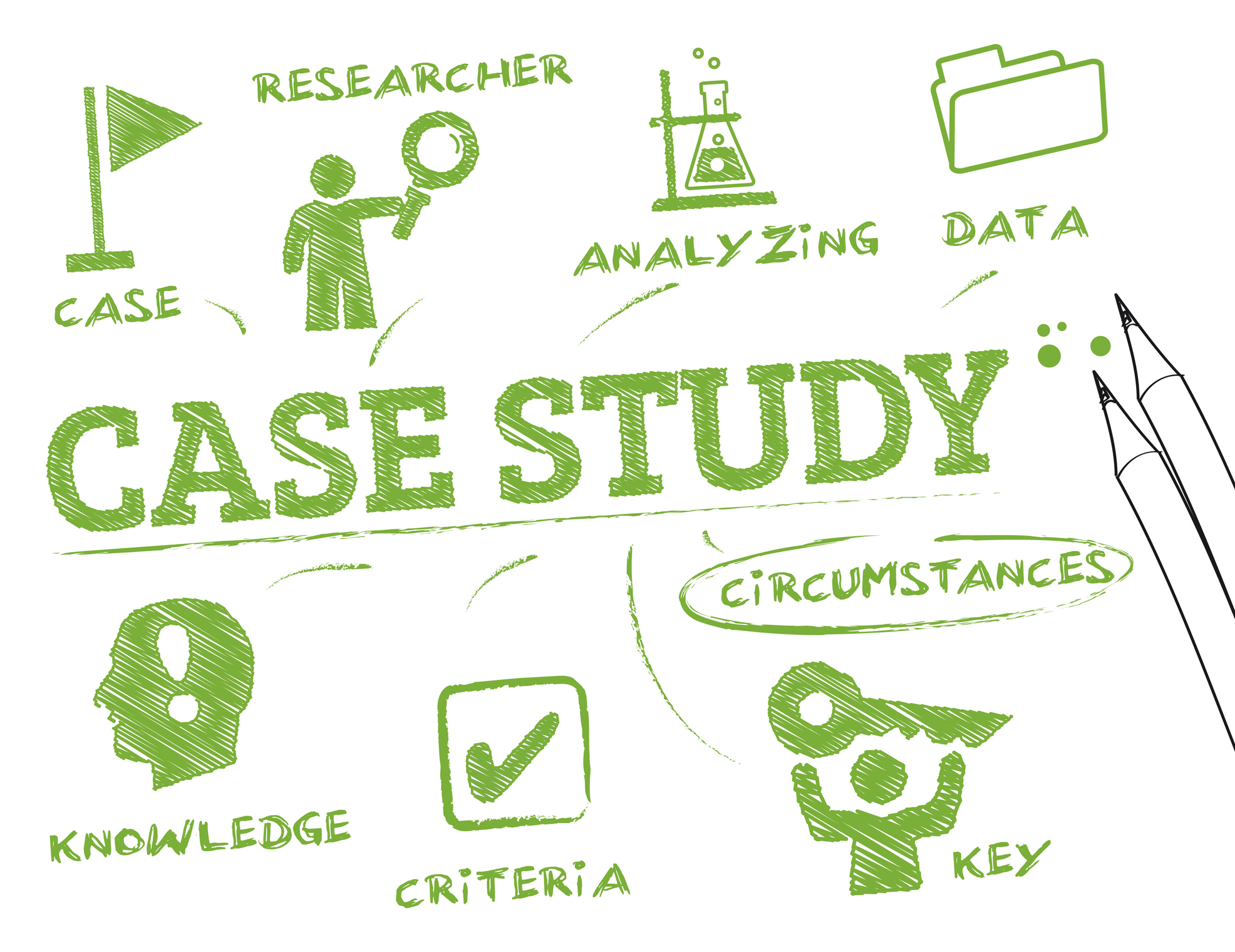 a graphic saying 'Case Study'